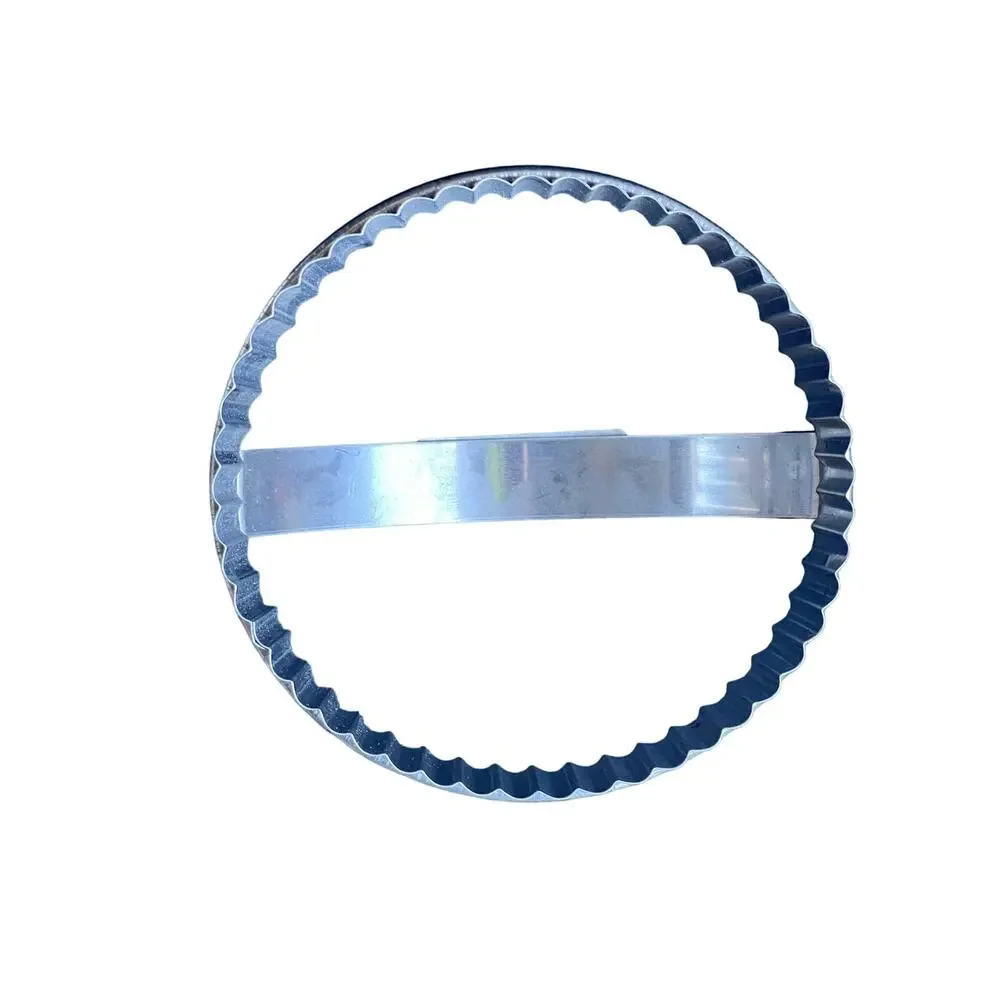 MATFER BOURGEAT Pro Stainless Steel Round Fluted Cutter 130mm 5 1/8